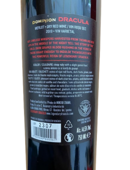 DOMINION DRACULA Merlot vin...